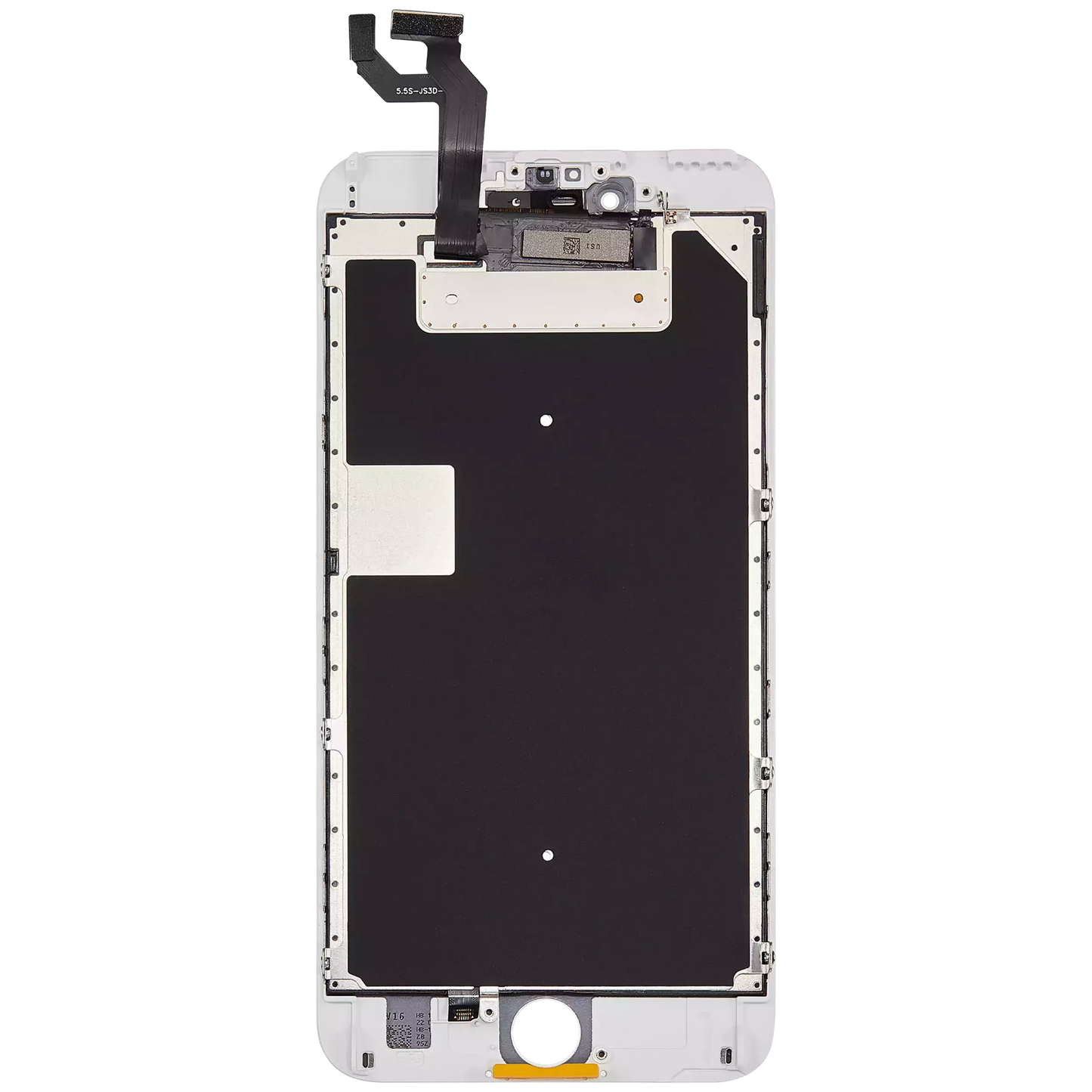 LCD Assembly With Steel Plate For iPhone 6S Plus (Pro Incell) (White)