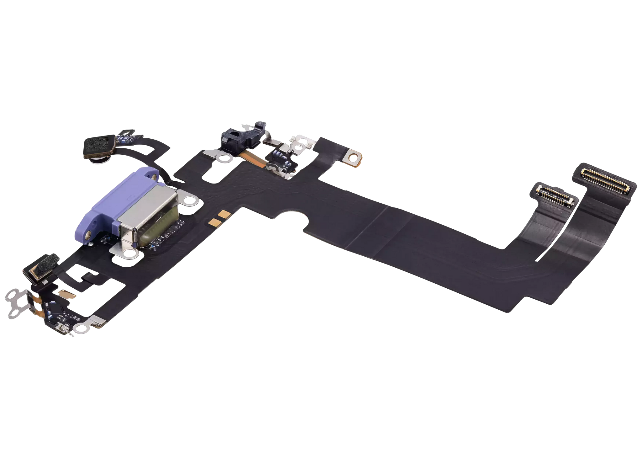 Charging Port Flex Cable For iPhone 12 Mini (Pull) (Purple)