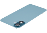 Back Glass w/ MagSafe Magnet & NFC & Flashlight Flex For iPhone 16 Plus (Pull) (Teal)