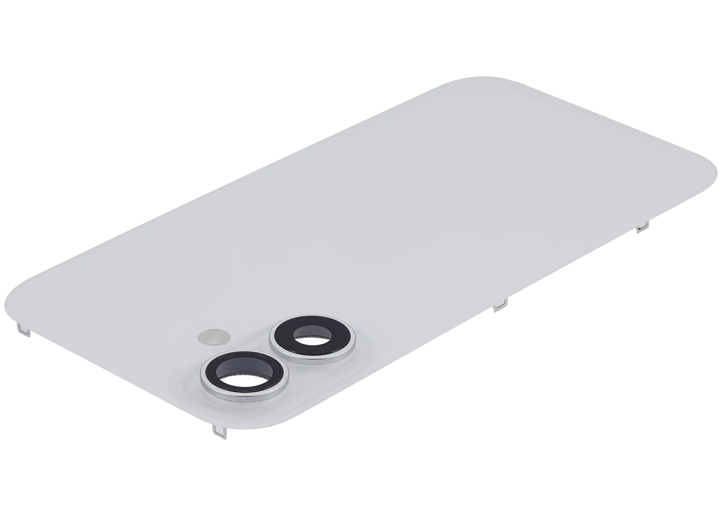 Back Glass w/ MagSafe Magnet & NFC & Flashlight Flex For iPhone 16 (Pull) (White)