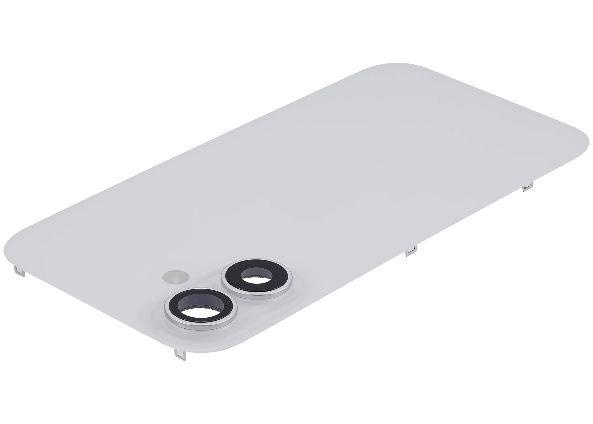Back Glass w/ MagSafe Magnet & NFC & Flashlight Flex For iPhone 16 (Pull) (White)