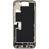 Mid-Frame Housing W/ Charging Port Flex & Small Parts For iPhone 16 Pro Max (EU / Global Version) (Pull) (Natural Titanium)