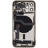 Back Housing W/ Charging Port Flex & Small Parts For iPhone 12 Pro (US Version) (Pull) (Gold)