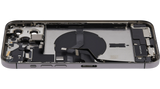 Back Housing W/ Charging Port Flex & Small Parts For iPhone 12 Pro Max (EU / Global Version) (Used OEM) (Pull) (Graphite)