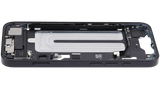 Mid-Frame Housing W/ Charging Port Flex & Small Parts For iPhone 16e (EU / Global Version) (Pull) (Black)