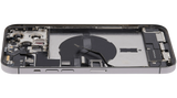 Back Housing W/ Charging Port Flex & Small Parts For iPhone 12 Pro Max (US Version) (Used OEM) (Pull) (Graphite)