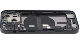 Back Housing W/ Charging Port Flex & Small Parts For iPhone 13 Mini (EU / Global Version) (Used OEM) (Pull) (Midnight)