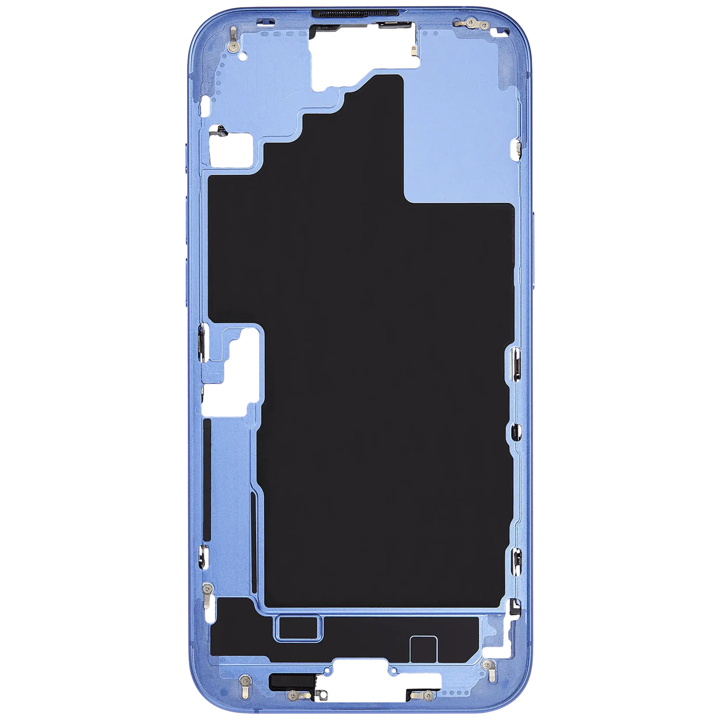Mid-Frame Housing W/ Small Parts For iPhone 16 Plus (EU / Global Version) (Pull) (Ultramarine)