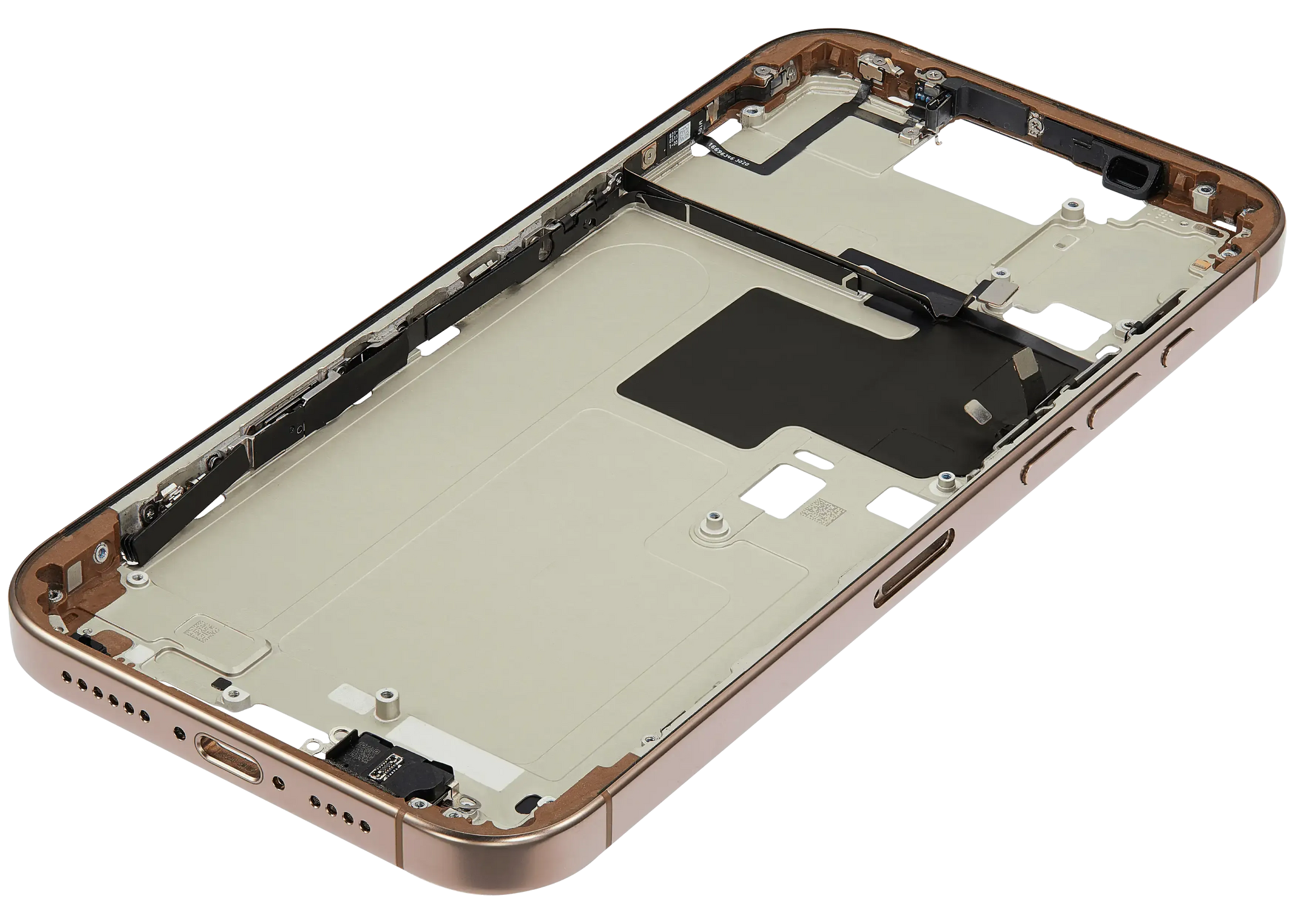 Mid-Frame Housing W/ Small Parts For iPhone 16 Pro Max (EU / Global Version) (Pull) (Desert Titanium)