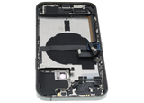 Back Housing W/ Charging Port Flex & Small Parts For iPhone 13 Pro Max (US Version) (Used OEM) (Pull (Alpine Green)