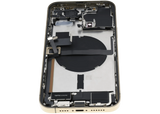 Back Housing W/ Charging Port Flex & Small Parts For iPhone 13 Pro Max (US Version) (Used OEM) (Pull) (Gold)
