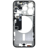 Mid-Frame Housing W/ Small Parts For iPhone 15 Pro (EU / Global Version) (Pull) (White Titanium)