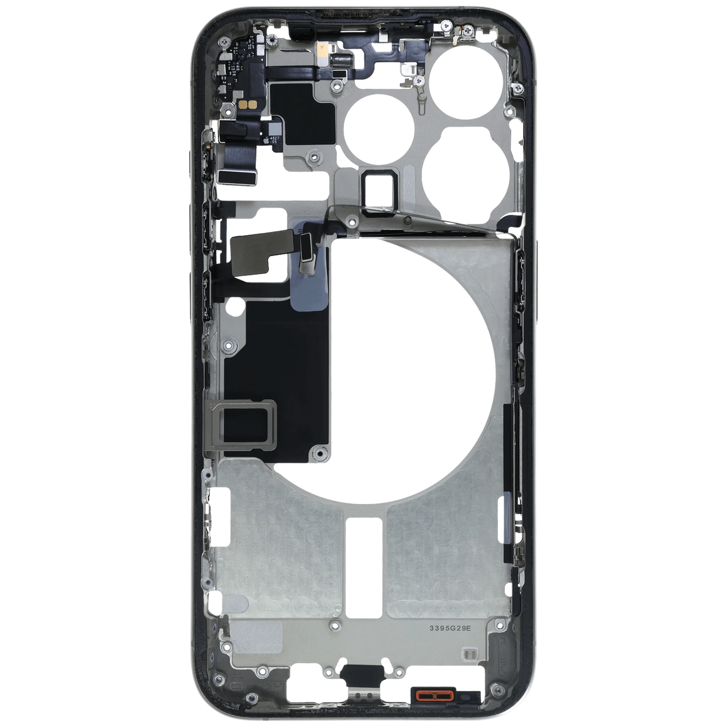 Mid-Frame Housing W/ Small Parts For iPhone 15 Pro (EU / Global Version) (Pull) (Natural Titanium)