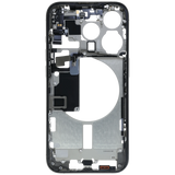 Mid-Frame Housing W/ Small Parts For iPhone 15 Pro (EU / Global Version) (Pull) (Natural Titanium)