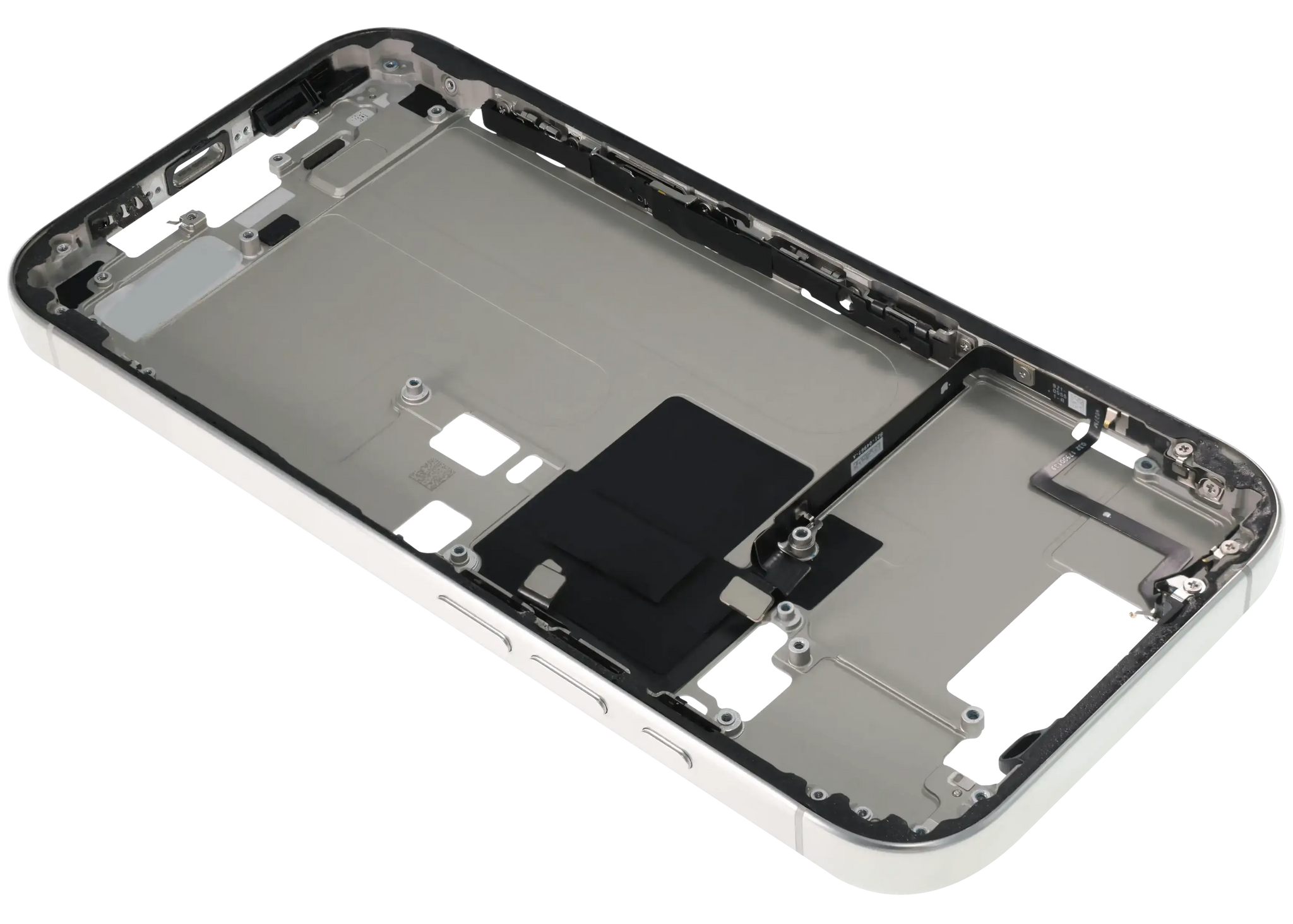 Mid-Frame Housing W/ Small Parts For iPhone 16 Pro (US Version) (Pull) (White Titanium)