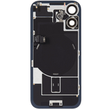 Back Glass w/ MagSafe Magnet & NFC & Flashlight Flex For iPhone 17 (Pull) (Black)