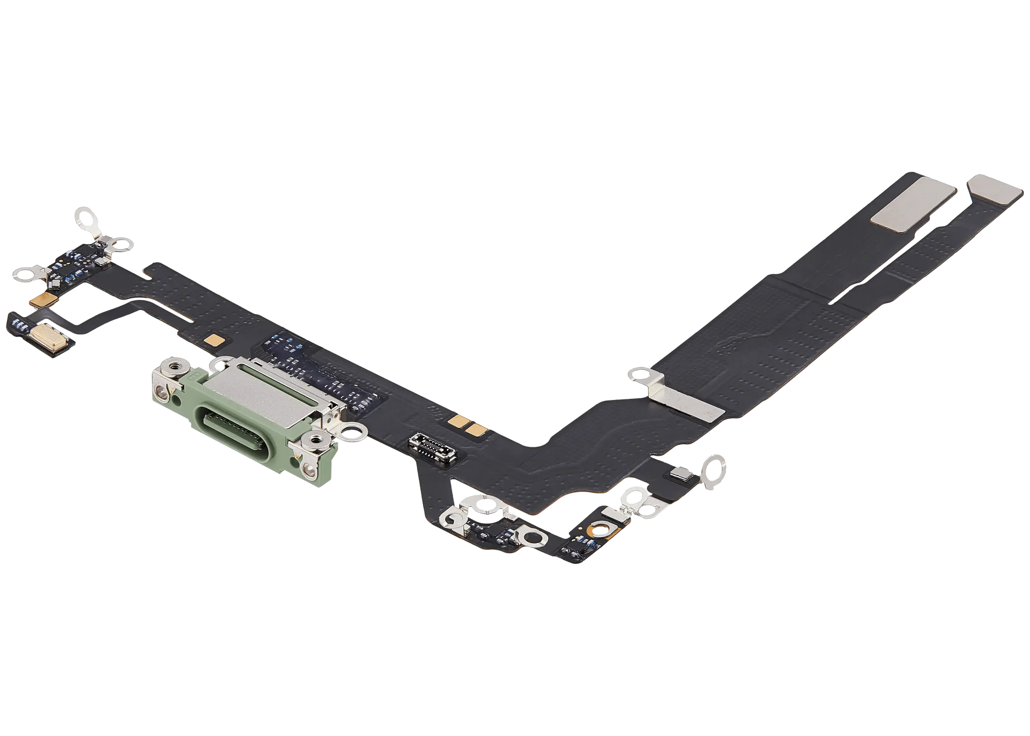 Charging Port Flex Cable For iPhone 17 (Pull) (Sage)