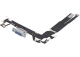 Charging Port Flex Cable For iPhone 17 (Pull) (Mist Blue)