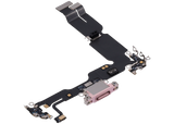 Charging Port Flex Cable For iPhone 15 Plus (Pull) (Pink)