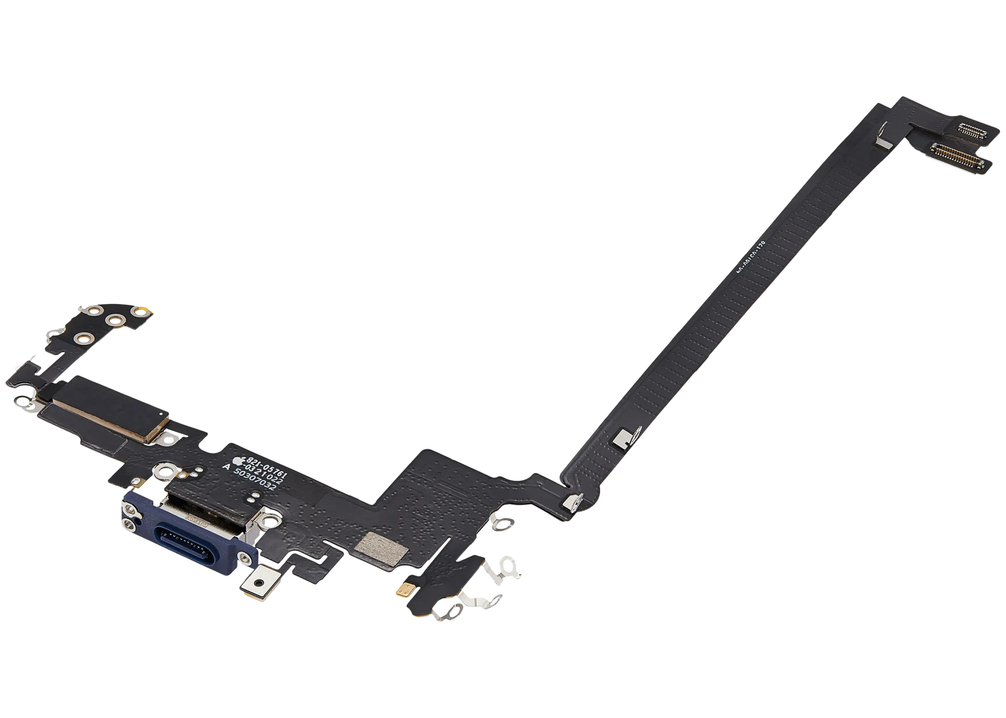 Charging Port Flex Cable For iPhone 17 Pro Max (Pull) (US Version) (Deep Blue)