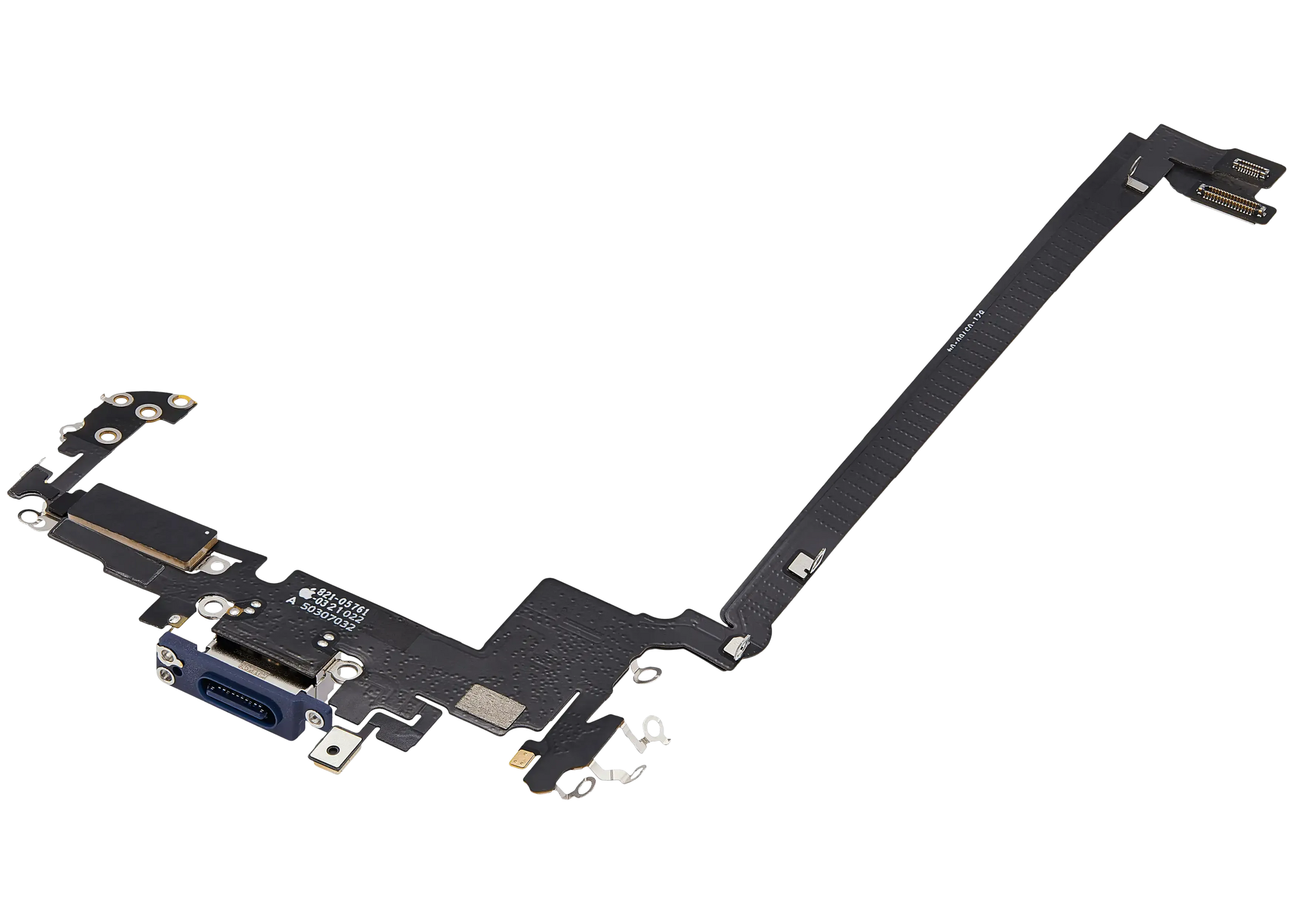 Charging Port Flex Cable For iPhone 17 Pro Max (Pull) (US Version) (Deep Blue)