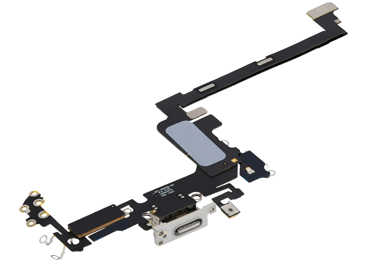 Charging Port Flex Cable For iPhone 17 Pro (Pull) (International Version) (Silver)