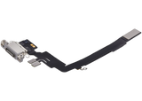 Charging Port Flex Cable For iPhone 16 Pro Max (Pull) (White Titanium)