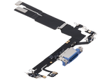 Charging Port Flex Cable For iPhone 16 (Pull) (Ultramarine)