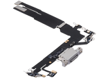 Charging Port Flex Cable For iPhone 16 (Pull) (White)