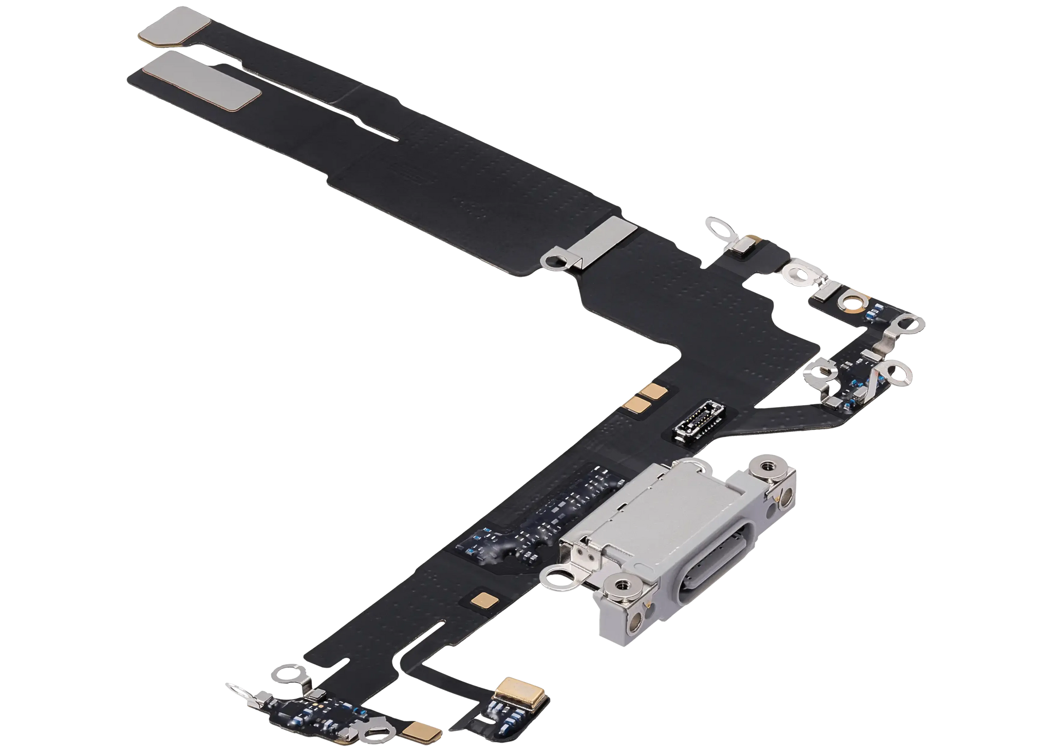Charging Port Flex Cable For iPhone 16 (Pull) (White)