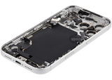 Back Housing W/ Charging Port Flex & Small Parts For iPhone 17 Pro (EU / Global Version) (Pull) (Silver)