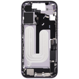 Mid-Frame Housing W/ Charging Port Flex & Small Parts For iPhone 17 (US Version) (Pull) (Lavender)