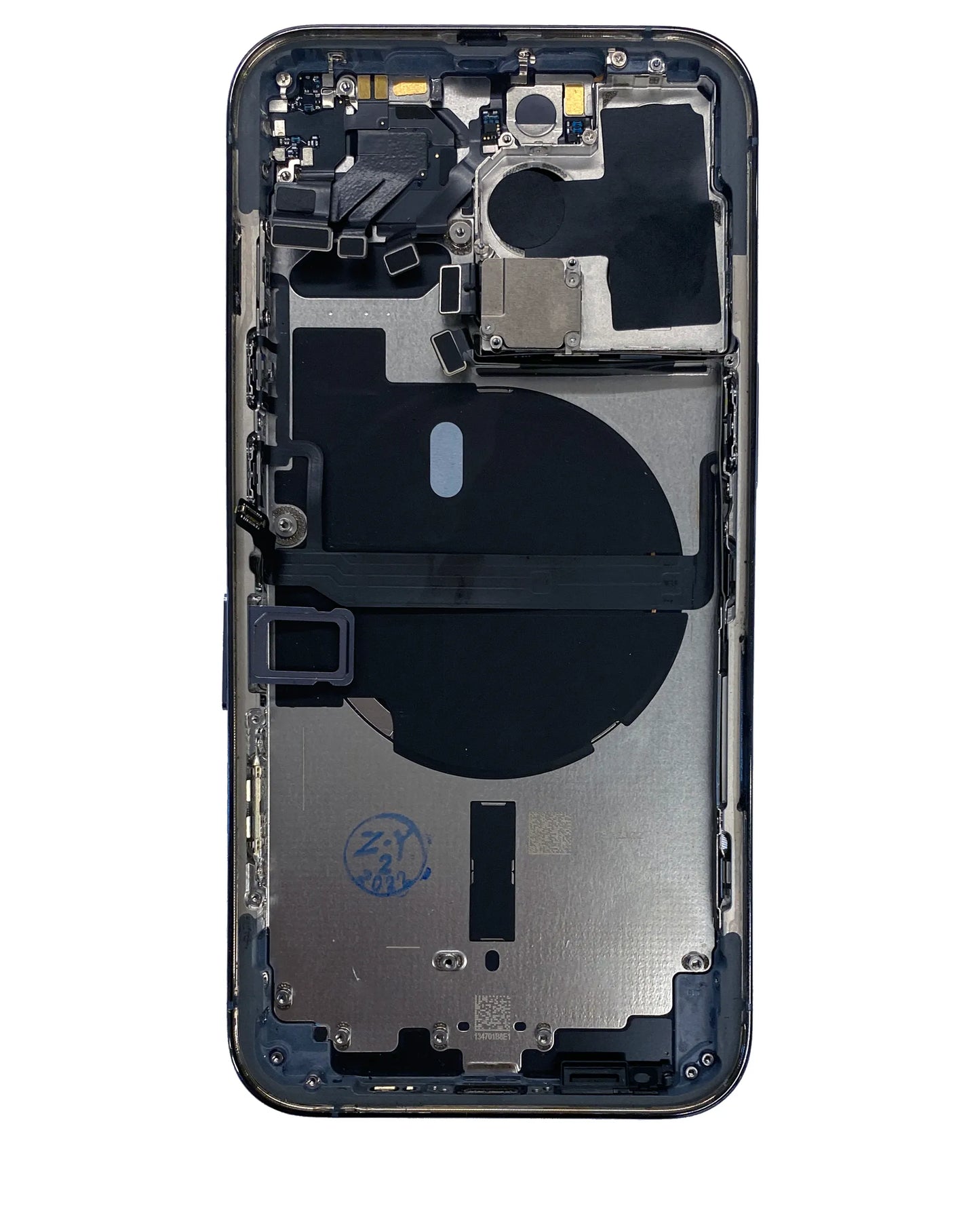 Back Housing W/ Small Parts For iPhone 13 Pro (US Version) (Pull) (Sierra Blue)