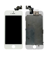 Complete LCD Assembly For iPhone 5 (With Front Camera: Prox Sensor & Ear Speaker) (Incell) (White)