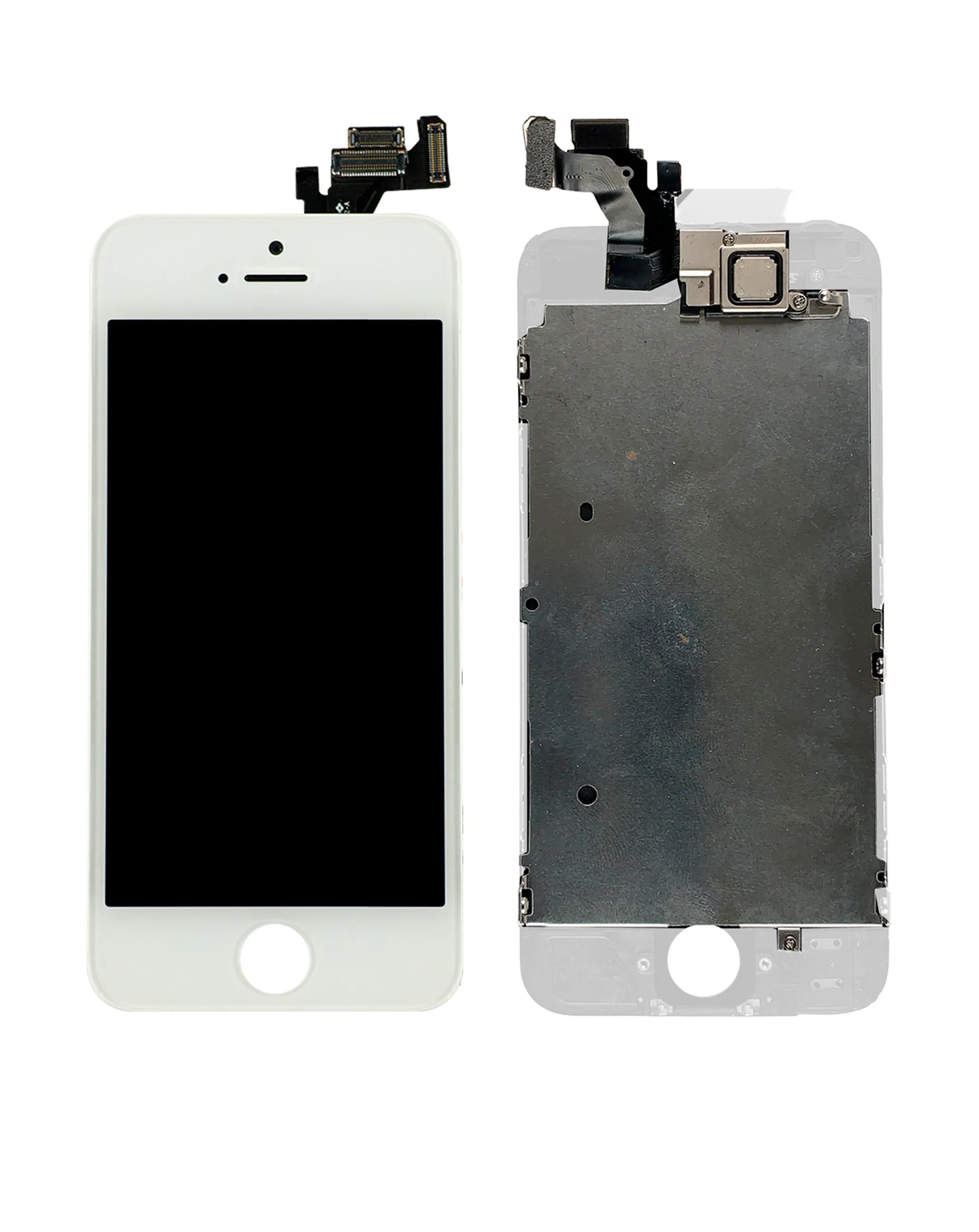 Complete LCD Assembly For iPhone 5 (With Front Camera: Prox Sensor & Ear Speaker) (Incell) (White)