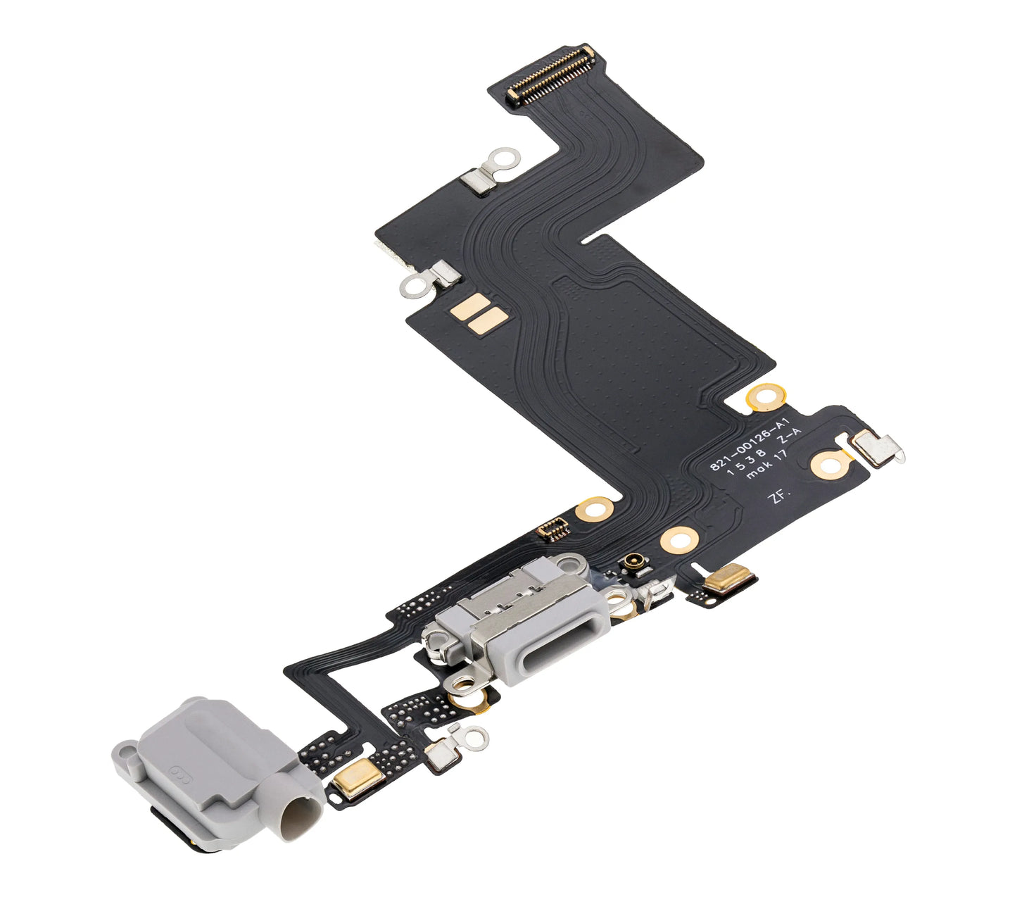 Charging Port Flex Cable For iPhone 6S Plus (Pull) (Silver)