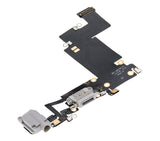 Charging Port Flex Cable For iPhone 6S Plus (Pull) (Silver)