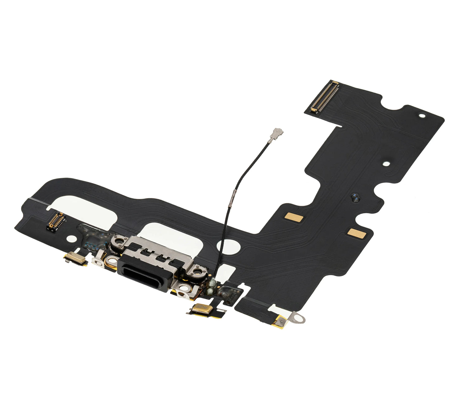 Charging Port Flex Cable For iPhone 7 (Pull) (Jet / Matte Black)
