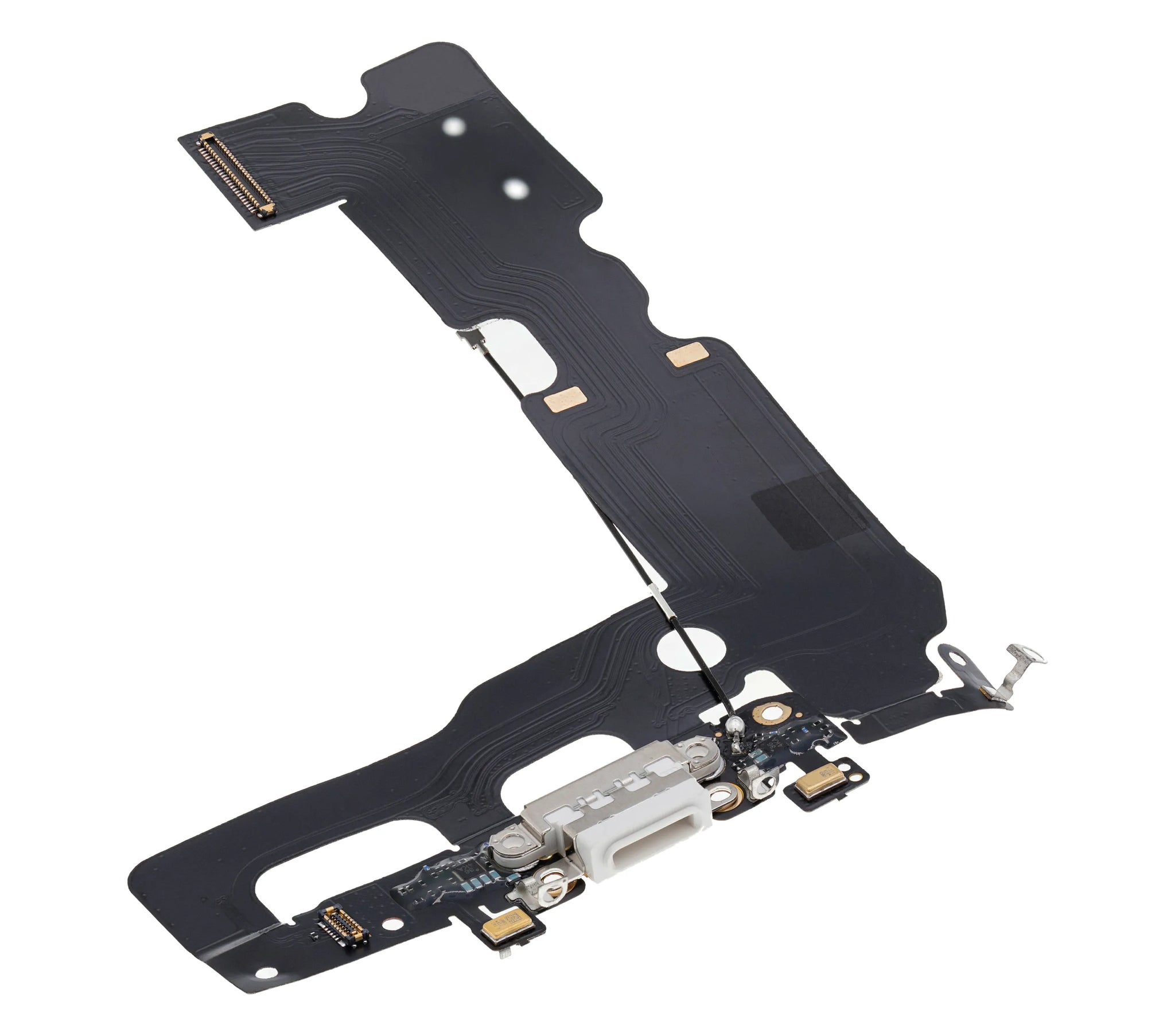 Charging Port Flex Cable For iPhone 7 Plus (Pull) (Silver)