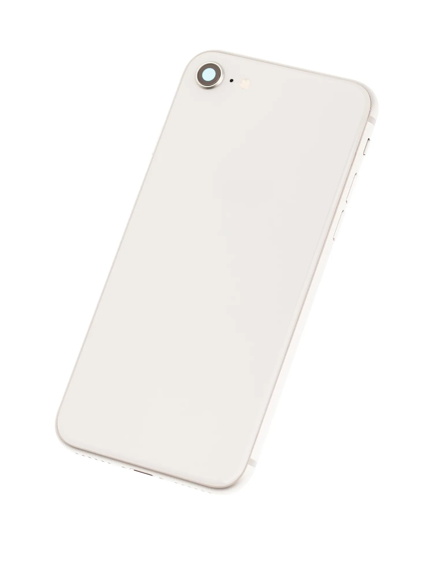Back Housing W/ Small Components Pre-Installed For iPhone 8 (Pull) (Silver)