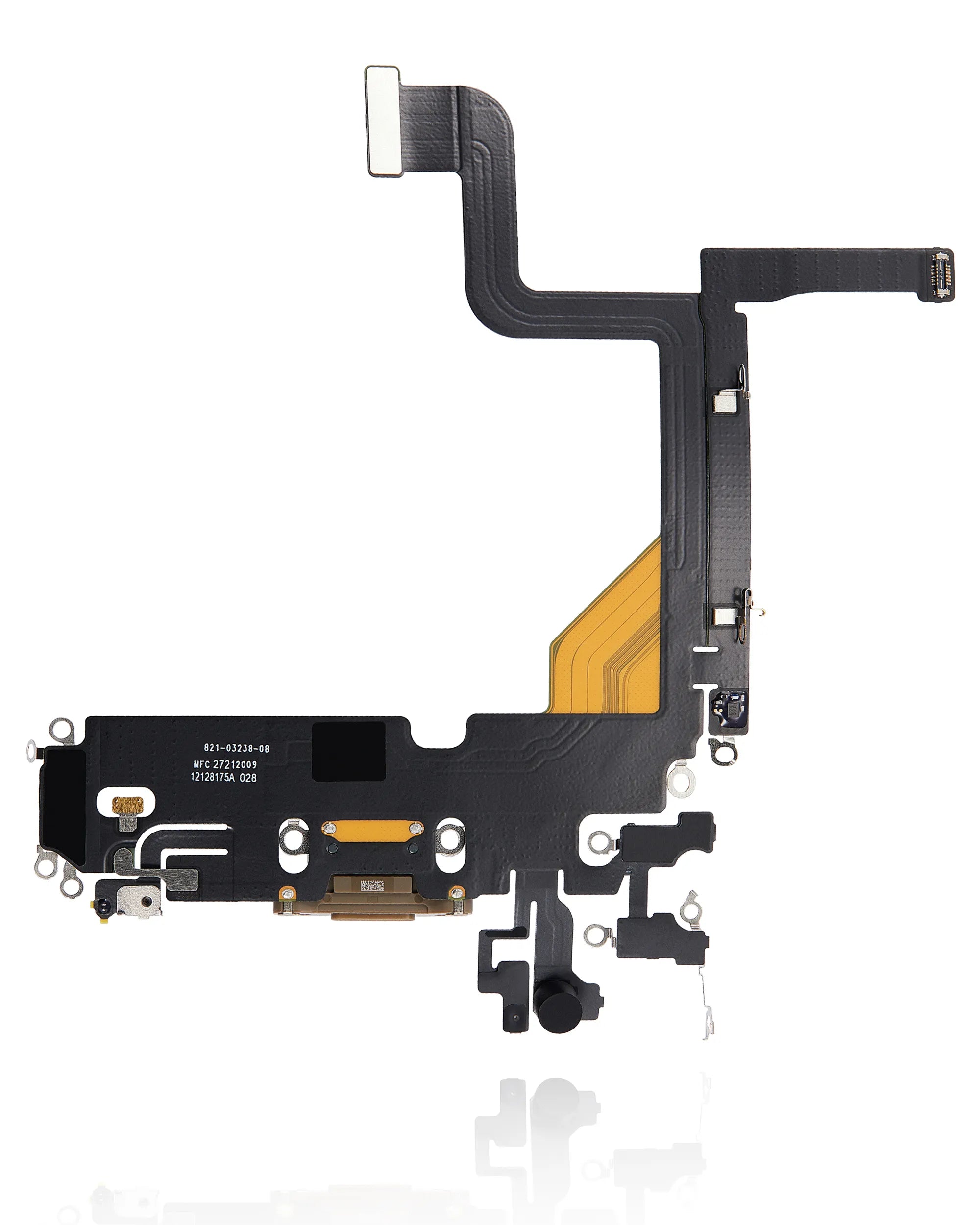 Charging Port Flex Cable For iPhone 13 Pro (Pull) (Gold)