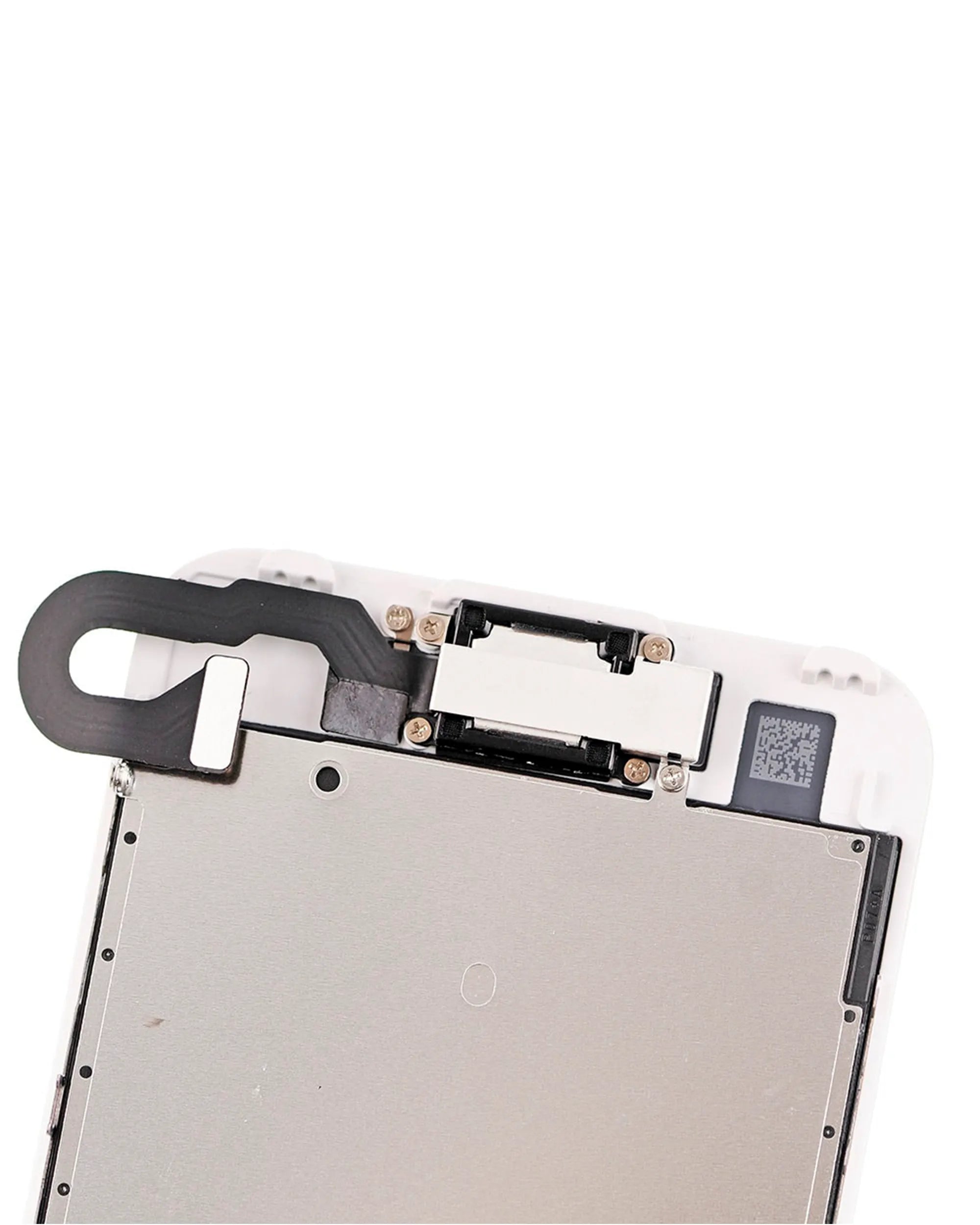 Complete LCD Assembly For iPhone 7 (With Steel Plate, Front Camera: Prox Sensor & Ear Speaker) (Refurbished) (White)