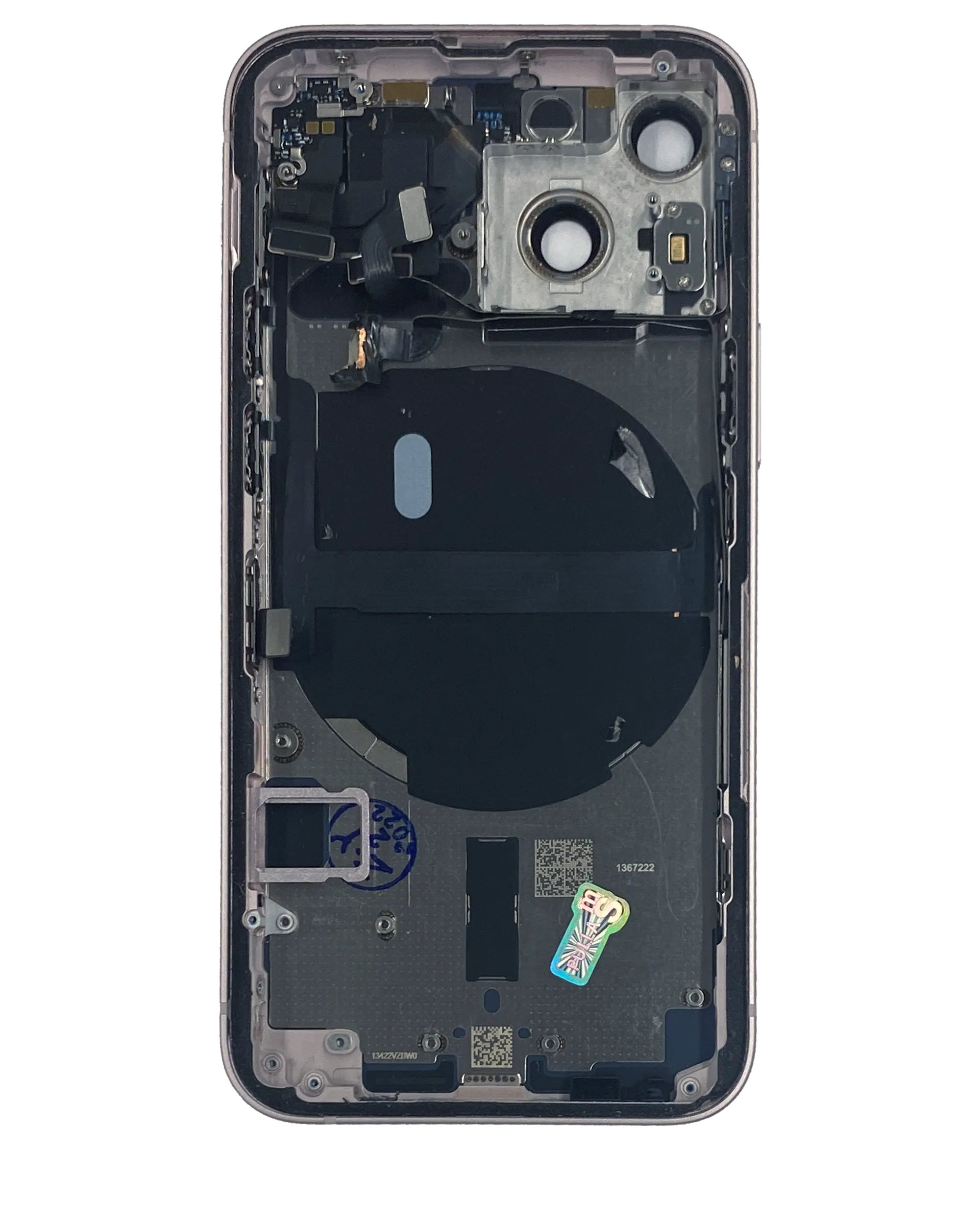 Back Housing W/ Small Parts For iPhone 13 Mini (US Version) (Pull) (Pink)