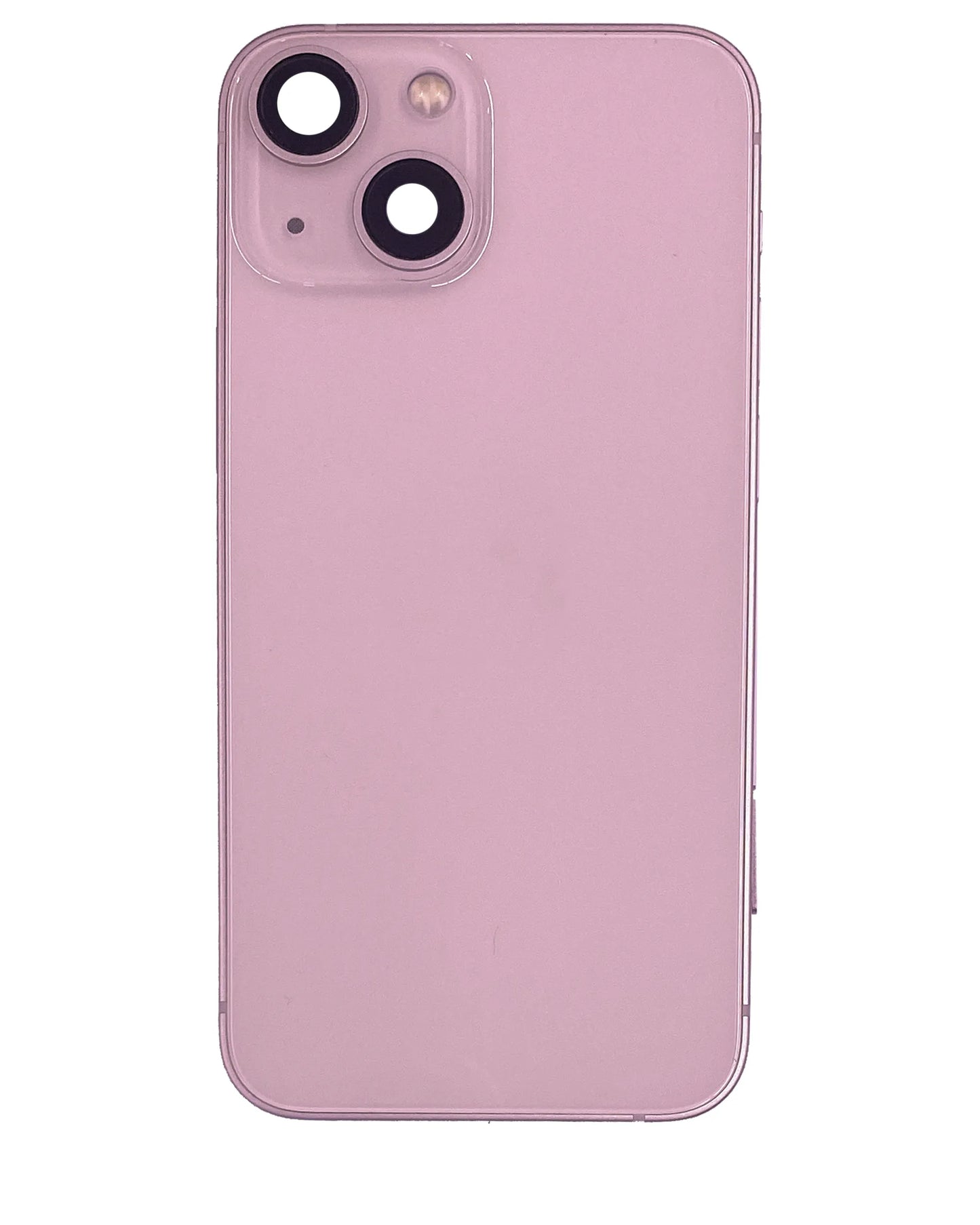 Back Housing W/ Charging Port Flex & Small Parts For iPhone 13 Mini (EU / Global Version) (Used OEM) (Pull) (Pink)