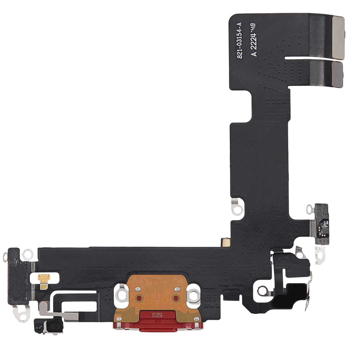 Charging Port Flex Cable For iPhone 13 (Pull) (Red)