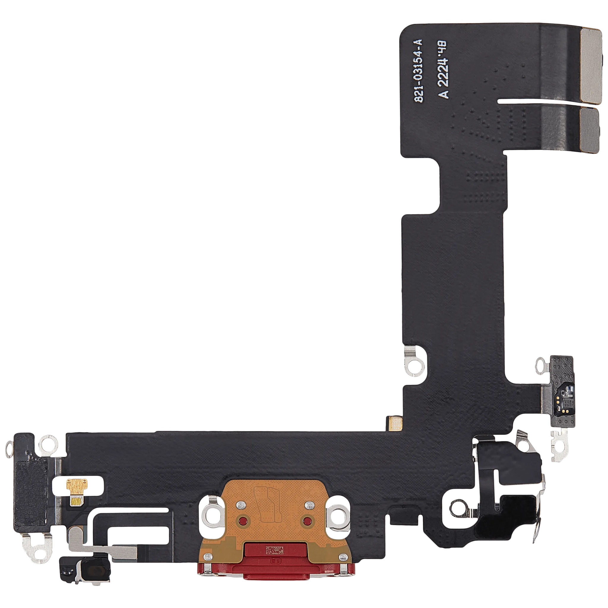 Charging Port Flex Cable For iPhone 13 (Pull) (Red)