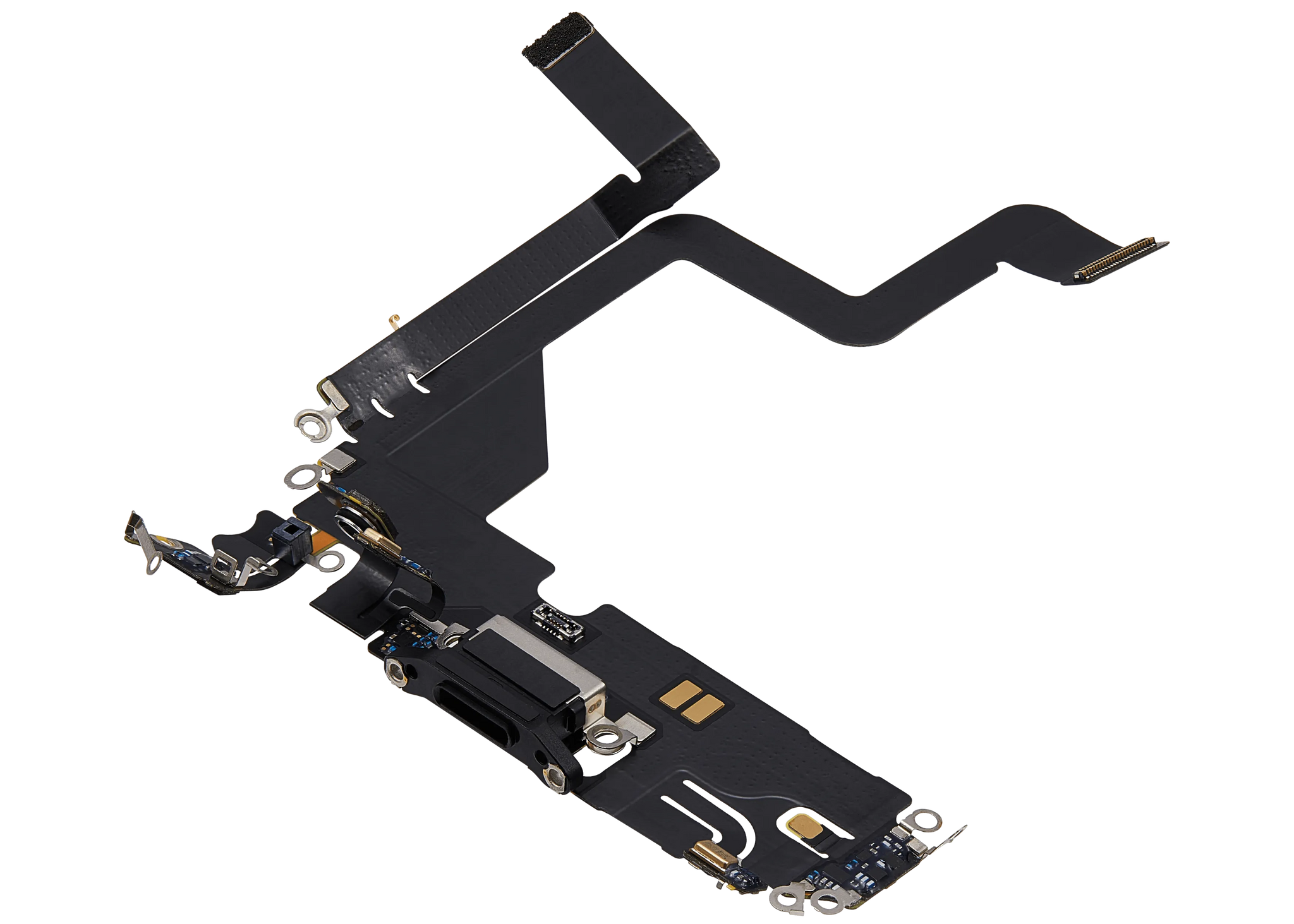 Charging Port Flex Cable For iPhone 14 Pro (Pull) (Deep Purple)