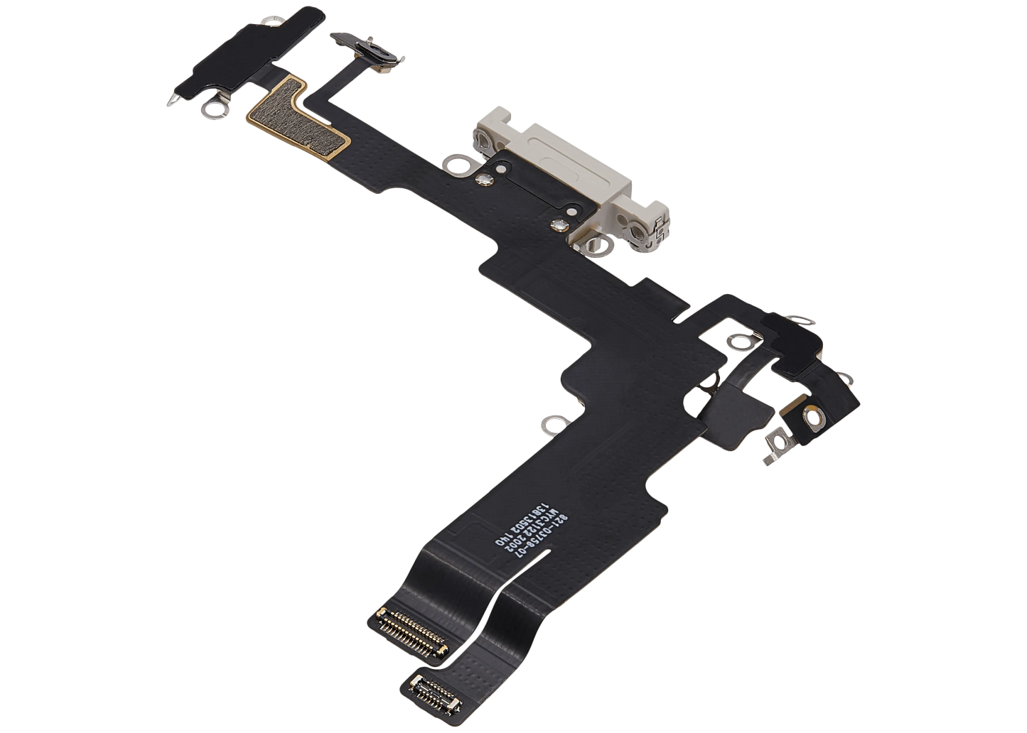 Charging Port Flex Cable For iPhone 14 (Pull) (Starlight)