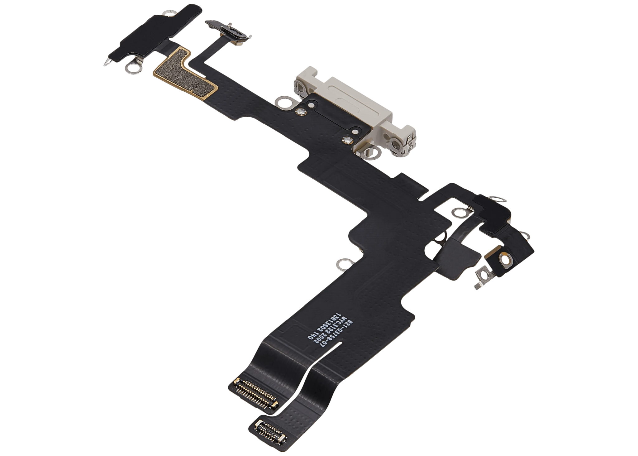 Charging Port Flex Cable For iPhone 14 (Pull) (Starlight)