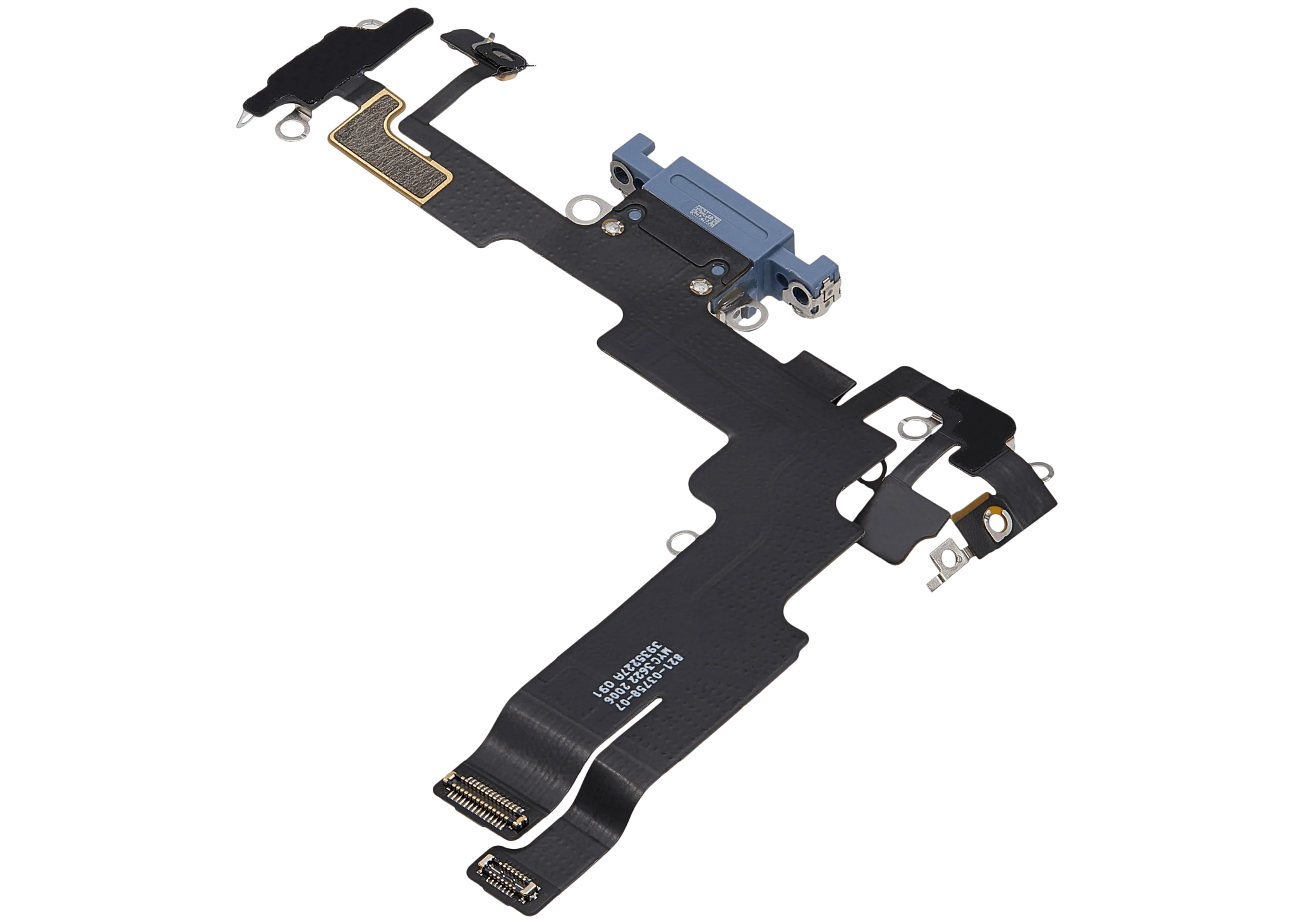 Charging Port Flex Cable For iPhone 14 (Pull) (Blue)
